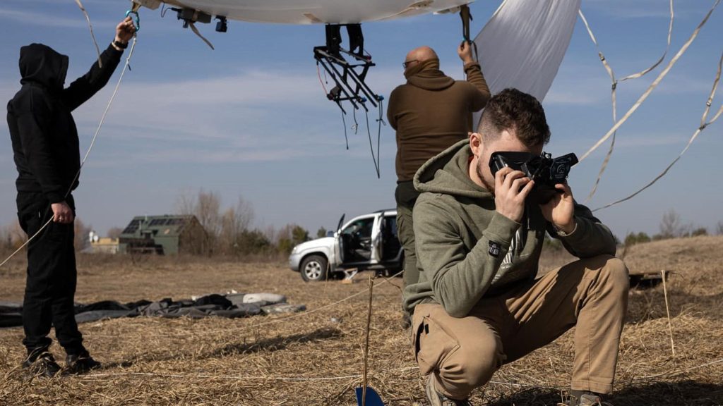 Ukraine Tests Drone-Carrying Balloons to Intercept Russian Shahed Drones