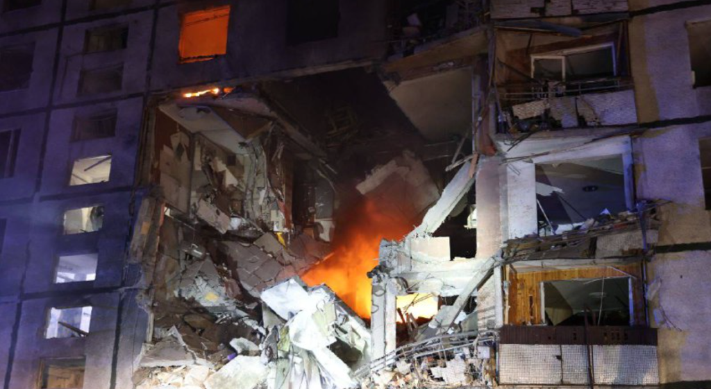 Russia Hits Zaporizhia Region Nearly 500 Times in One Day