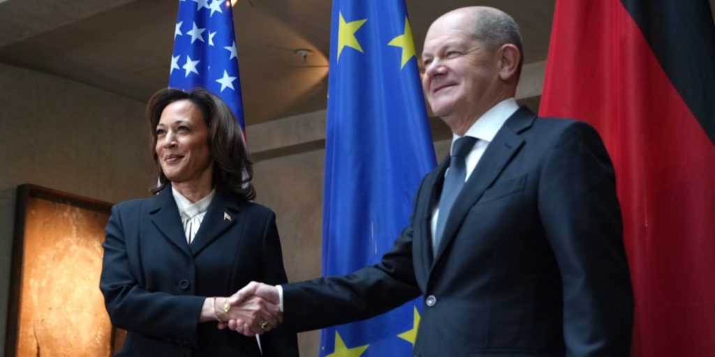 Scholz: “Competent” Kamala Harris Could Win U.S. Election