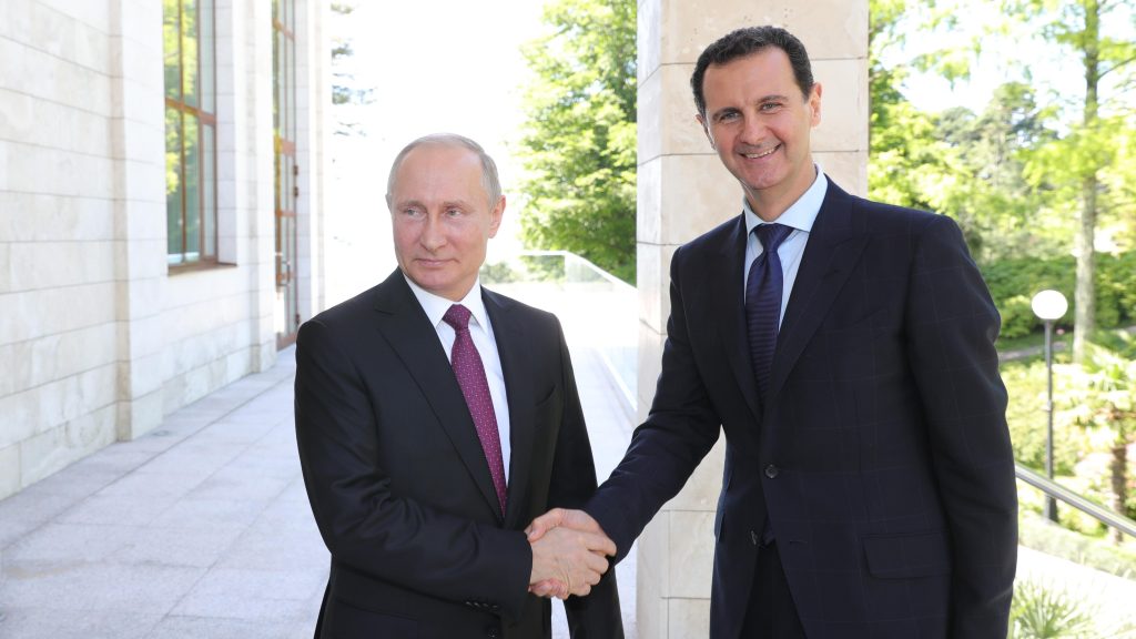 Putin Turns His Back on Bashar al-Assad After Harsh Kremlin Criticism