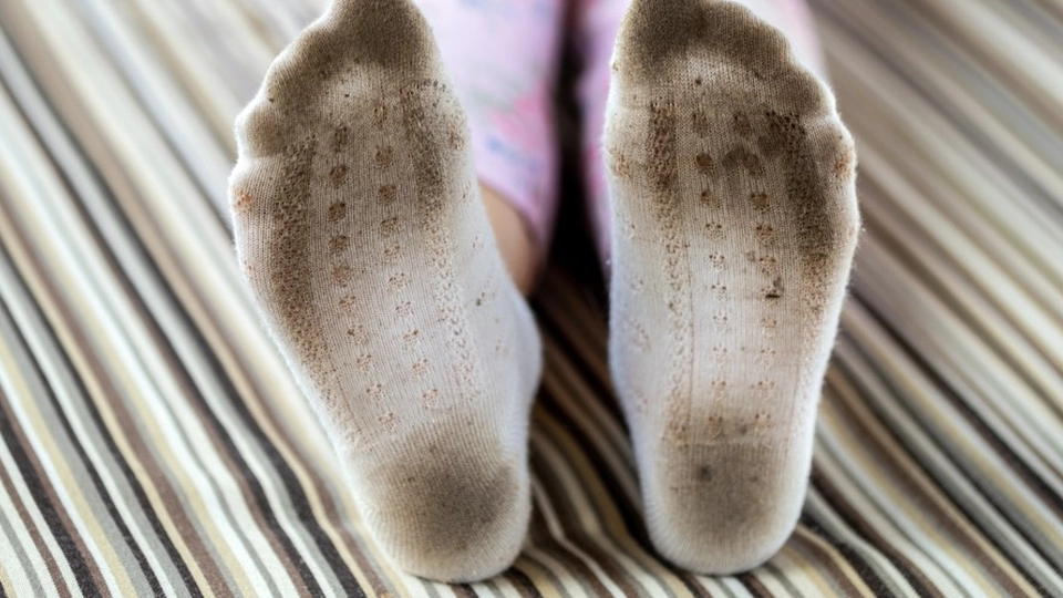 Revolutionary cleaning hack: How to make your white socks shine again