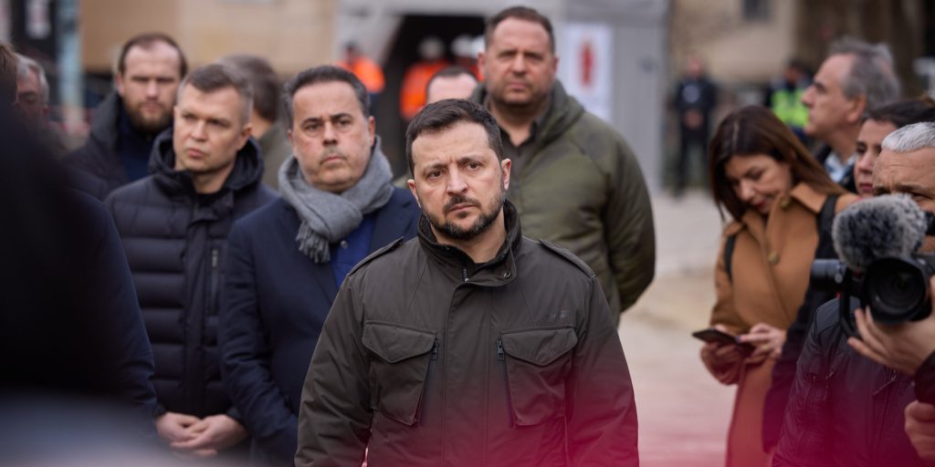 Zelensky Renews Call for Air and Naval Ceasefire