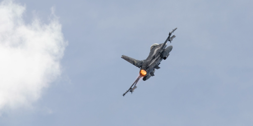 NATO scambles F-16s after drone crosses into Baltic airspace